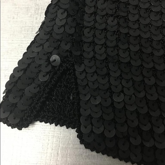 NEW Sequins Top Black/Gold - Elegant - Picture 6 of 6